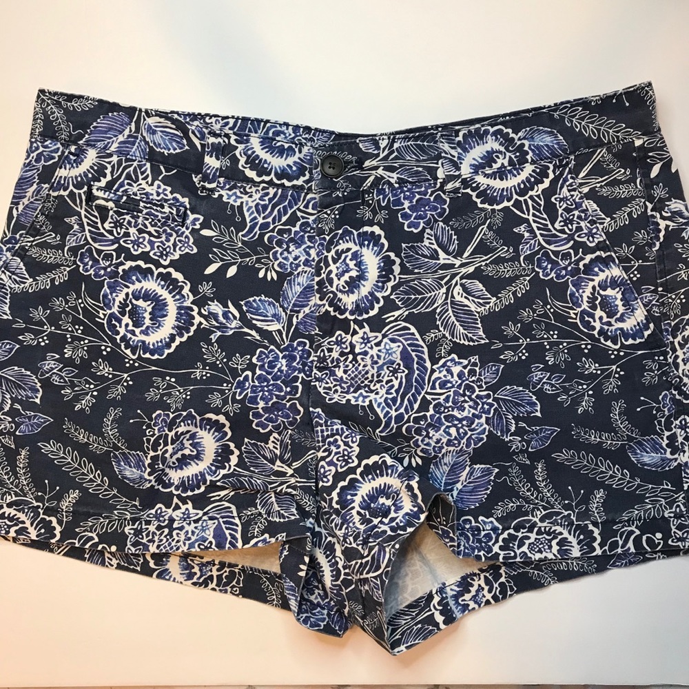 GAP |  Tropical Floral Print Short | Blue
